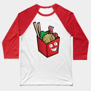 Cute udon noodle smiling Baseball T-Shirt